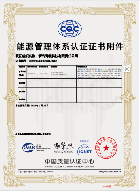 能源管理體（tǐ）係認證證書（shū）(圖2)